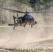 The 3rd Combat Aviation Brigade sends rounds down range during aerial gunnery