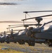 The 3rd Combat Aviation Brigade sends rounds down range during aerial gunnery