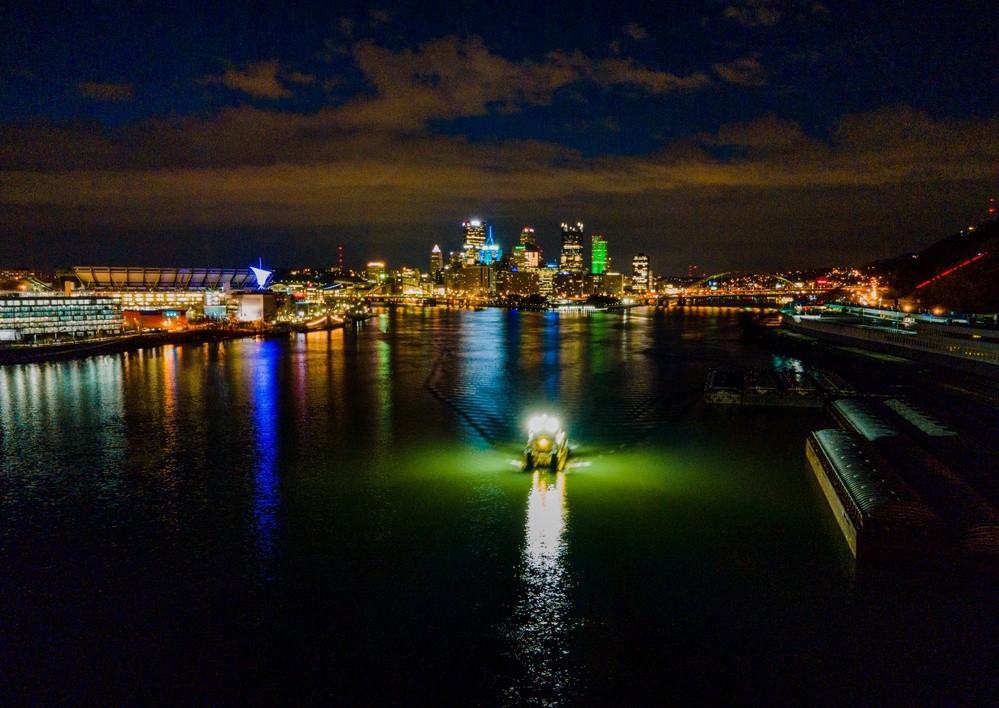 Pittsburgh Night Skyline