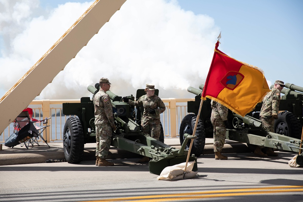 Kentucky National Guard Field Artillery Supports Thunder Over Louisville