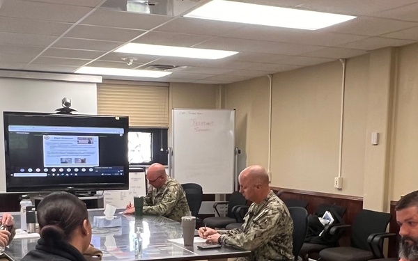 Naval Support Activity Hampton Roads participates in Emergency Operations Center-Incident Management Team Course