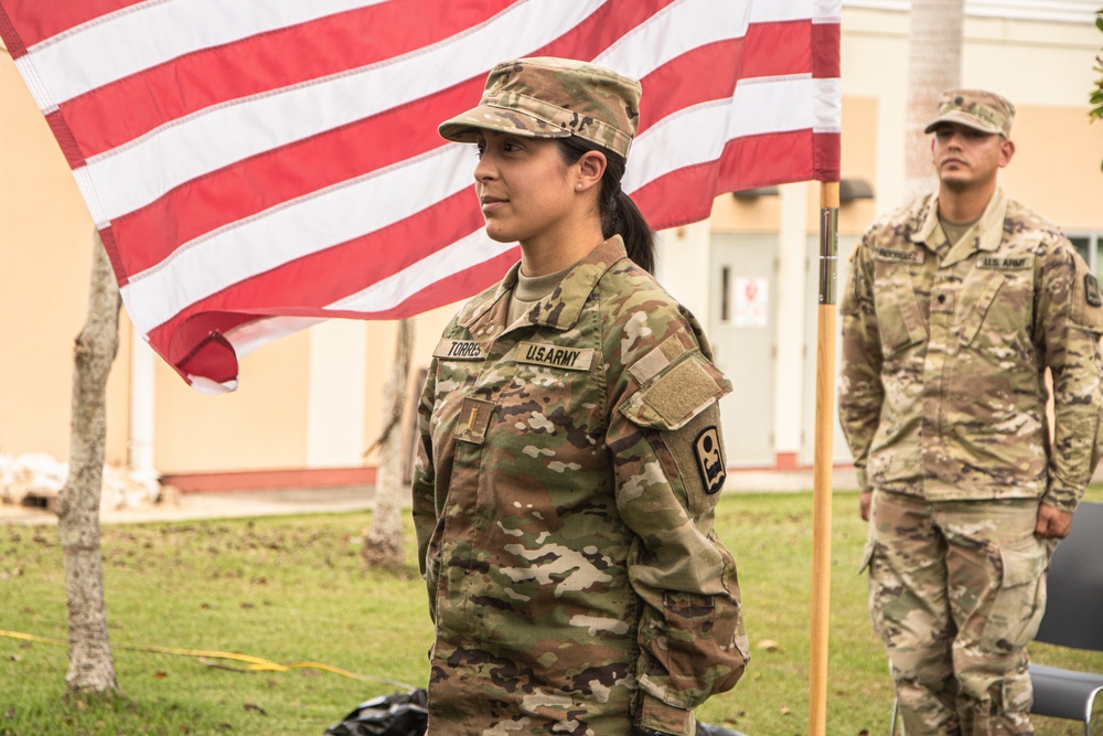 1st Lt. Karla Torres Advancement Ceremony