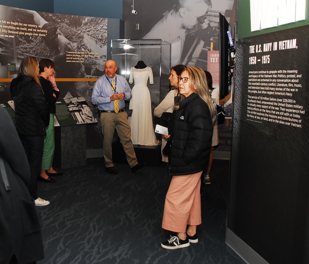 Guided tour at the Hampton Roads Naval Museum