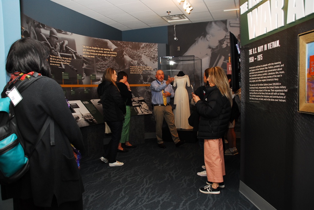 Guided tour at the Hampton Roads Naval Museum