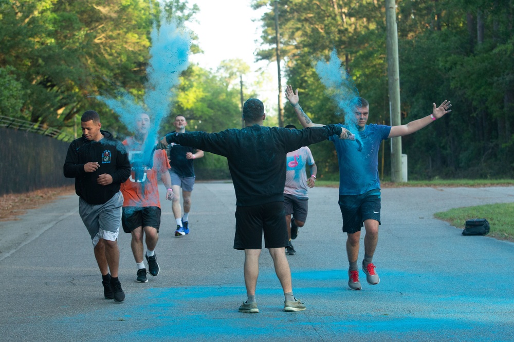 MCAS Beaufort SAPR Color Run