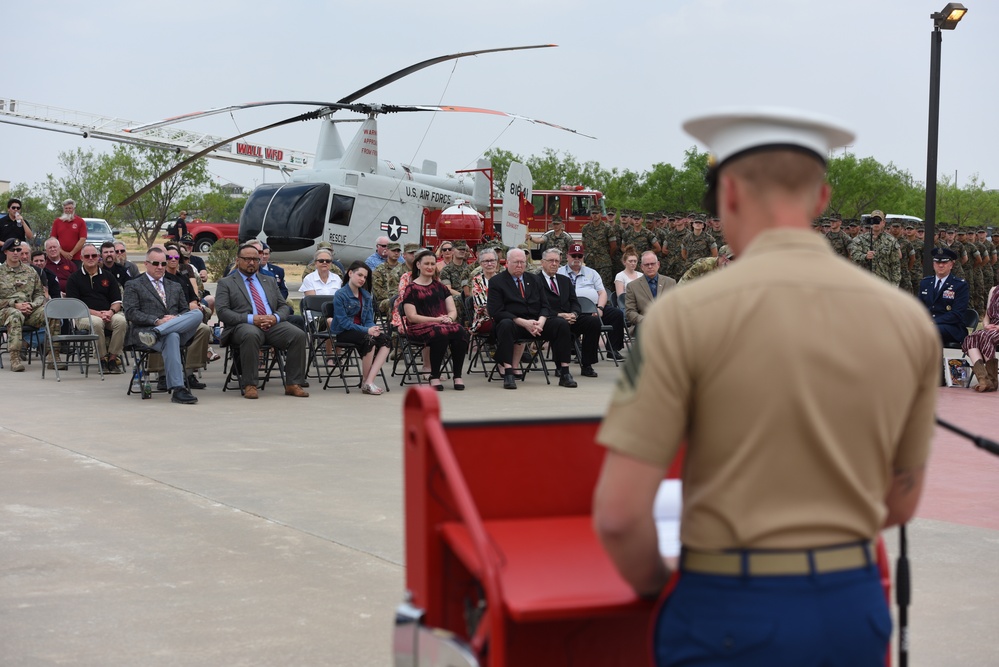 17th Training Wing hosts annual Department of Defense Fallen Firefighter Memorial Service
