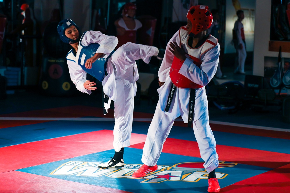 WCAP Taekwondo Athletes train for Pan-Am Championships