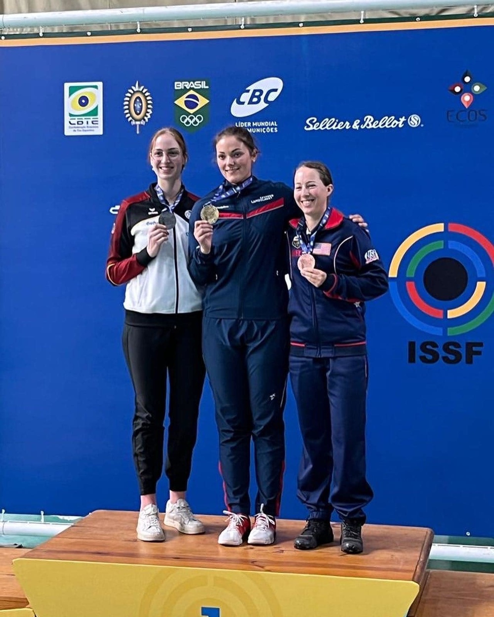 Fort Benning Soldier wins World Cup Bronze Medal in Women's Three-Position Rifle