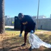 Naval Support Activity Hampton Roads personnel participate in Clean the Base Day