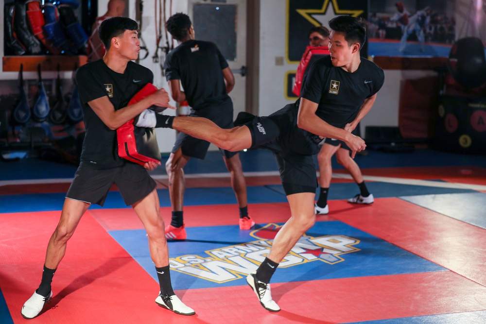 WCAP Taekwondo Athletes train for Pan-Am Championships