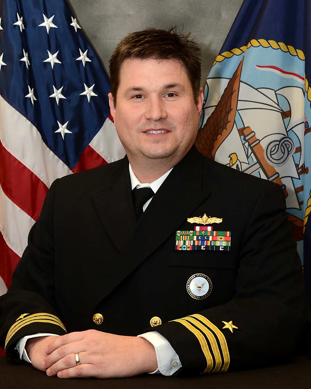 Navy Talent Acquisition Group Ohio River Valley Commanding Officer, Cmdr. Warren Overton