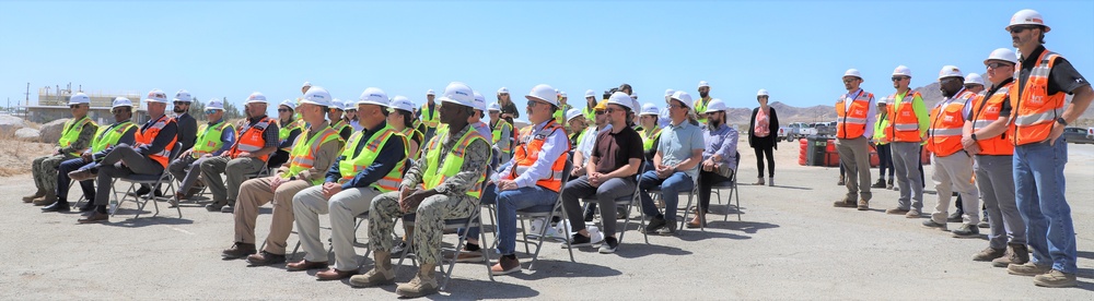 NAVFAC Officer in Charge of Construction China Lake  Hosts It’s Last Groundbreaking on a Trio of Projects