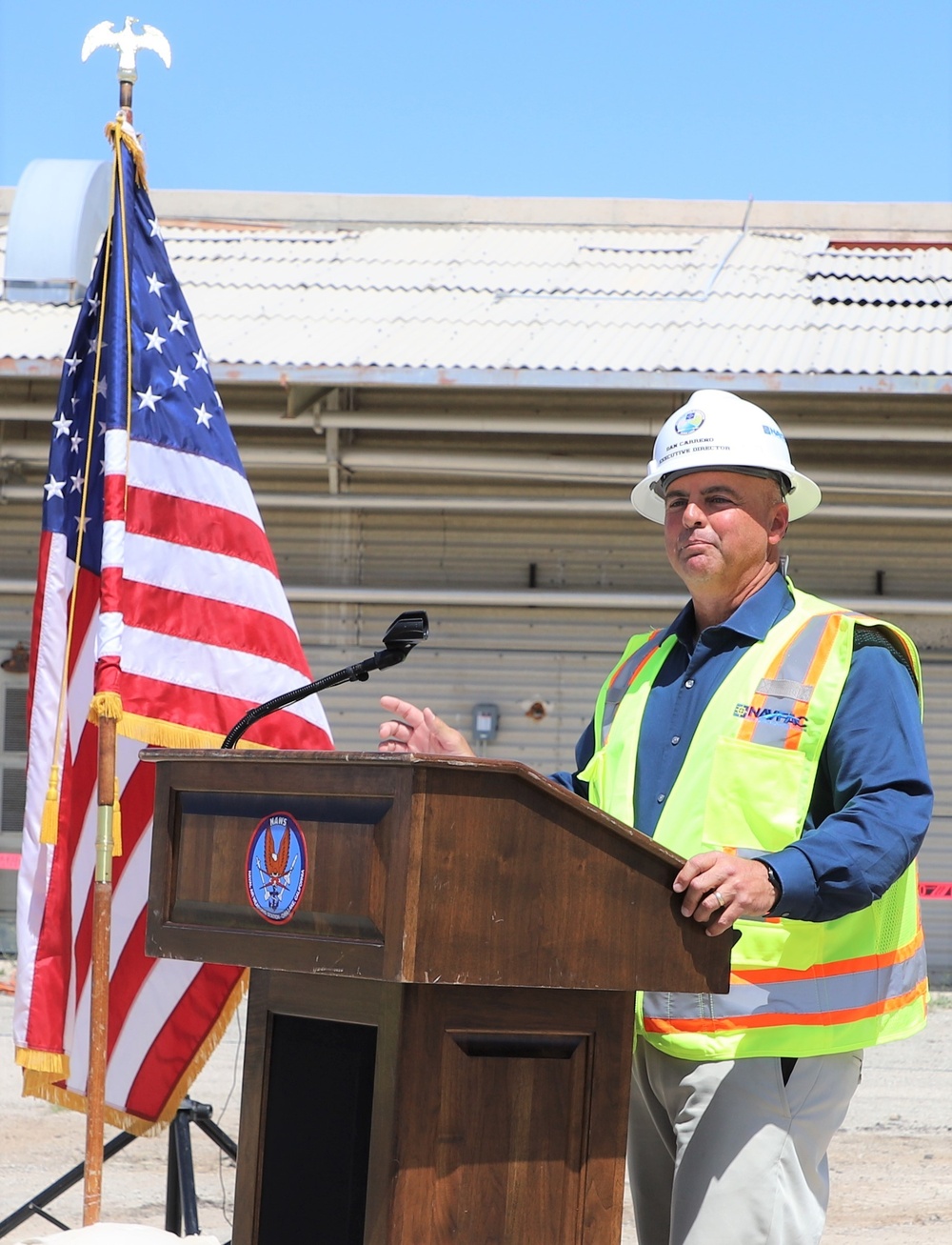 NAVFAC Officer in Charge of Construction China Lake Hosts It’s Last Groundbreaking on a Trio of Projects