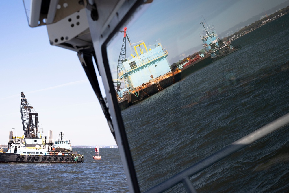 East Coast maritime response assets remobilize EVER FORWARD