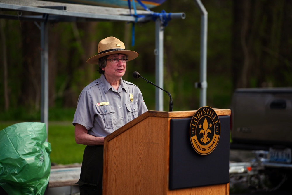 USACE supports Earth Day clean-up at Falls of the Ohio