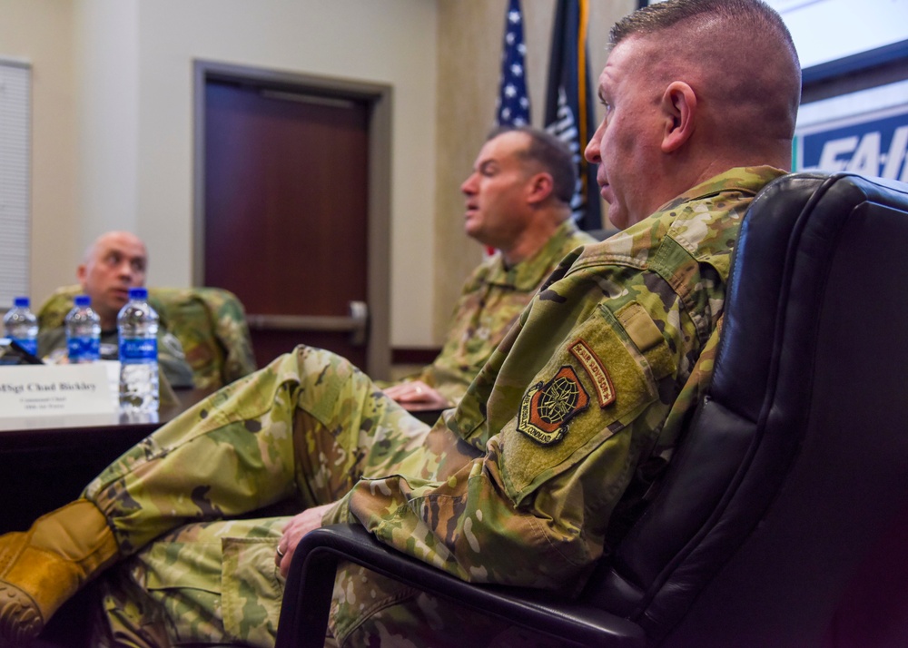 18th AF leadership visits Fairchild, witness innovation in action