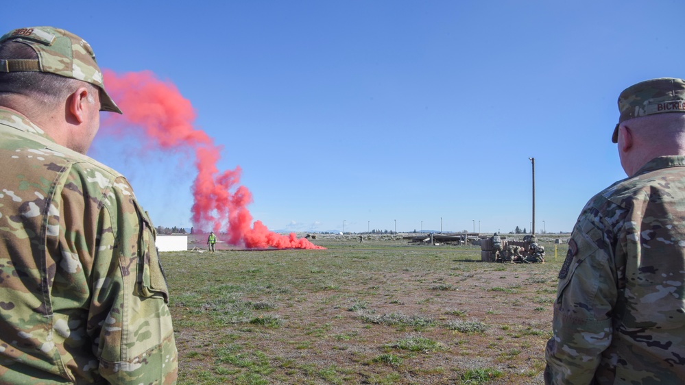 18th AF leadership visits Fairchild, witness innovation in action