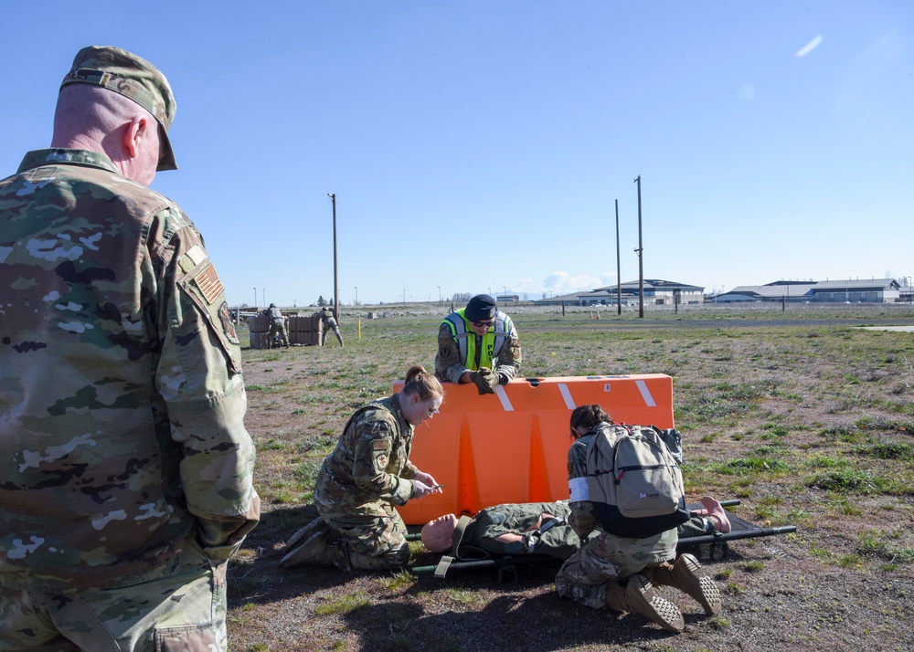 18th AF leadership visits Fairchild, witness innovation in action