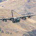 Nevada Air Guard C-130H Hercules Flies over Pyramid Lake during ESGR Boss Flight