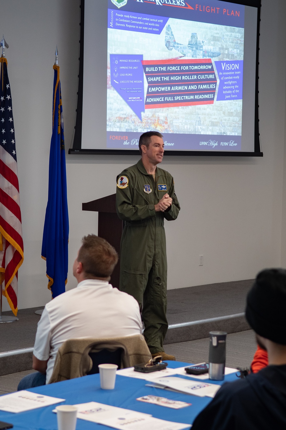 Nevada Air Guard hosts ESGR Boss Flight