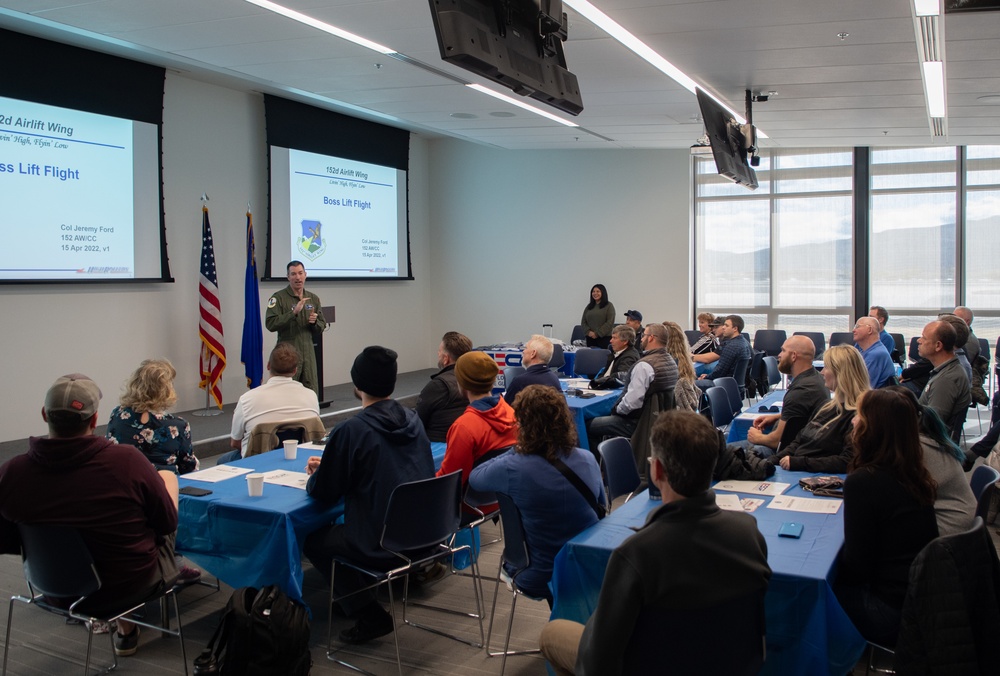 Nevada Air Guard hosts ESGR Boss Flight