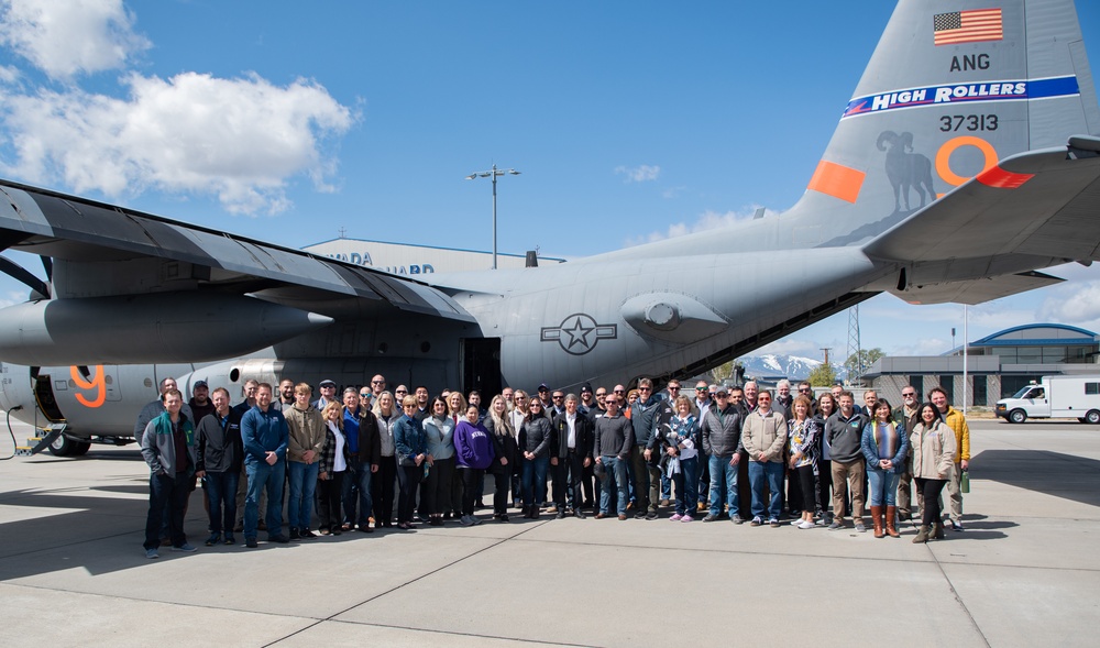 Nevada Air Guard hosts ESGR Boss Flight