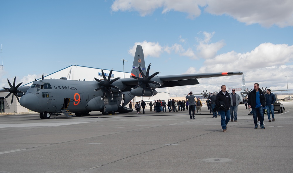 Nevada Air Guard hosts ESGR Boss Flight