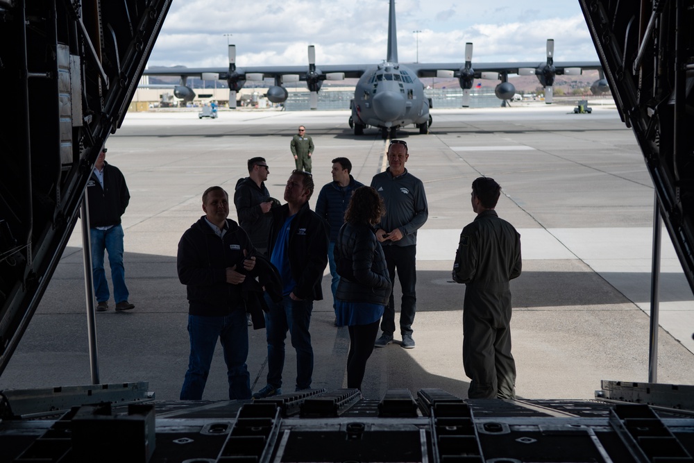 Nevada Air Guard hosts ESGR Boss Flight