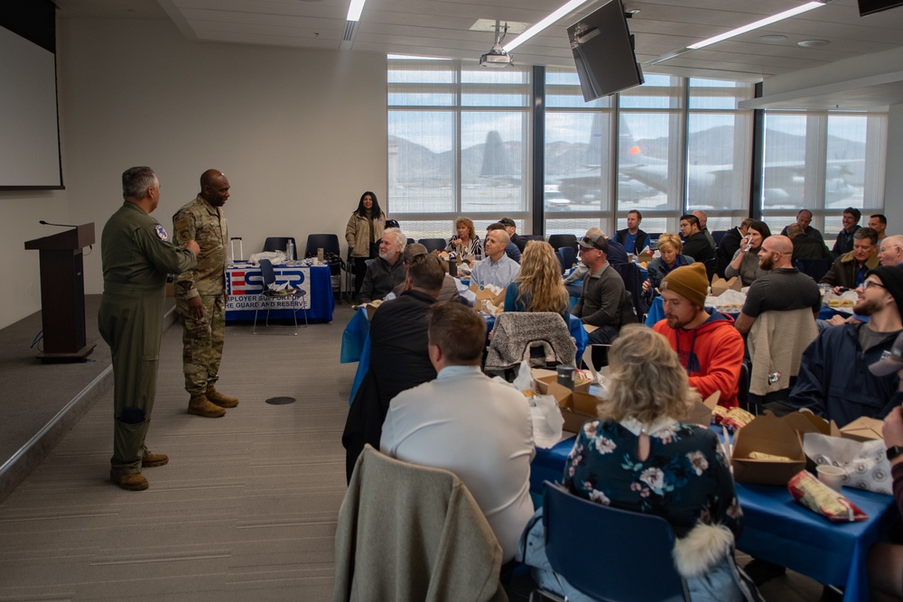 Nevada Air Guard hosts ESGR Boss Flight