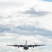 Nevada Air Guard C-130H Hercules Flies over Pyramid Lake during ESGR Boss Flight