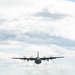 Nevada Air Guard C-130H Hercules Flies over Pyramid Lake during ESGR Boss Flight