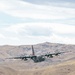 Nevada Air Guard C-130H Hercules Flies over Pyramid Lake during ESGR Boss Flight