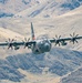 Nevada Air Guard C-130H Hercules Flies over Pyramid Lake during ESGR Boss Flight