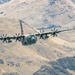 Nevada Air Guard C-130H Hercules Flies over Pyramid Lake during ESGR Boss Flight