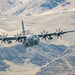 Nevada Air Guard C-130H Hercules Flies over Pyramid Lake during ESGR Boss Flight