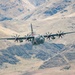 Nevada Air Guard C-130H Hercules Flies over Pyramid Lake during ESGR Boss Flight