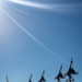 Thunderbirds train over El Centro