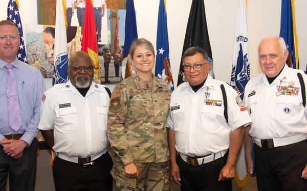 Fort Sam Houston Memorial Services Detachment members receive Air Force Commander’s Public Service Award
