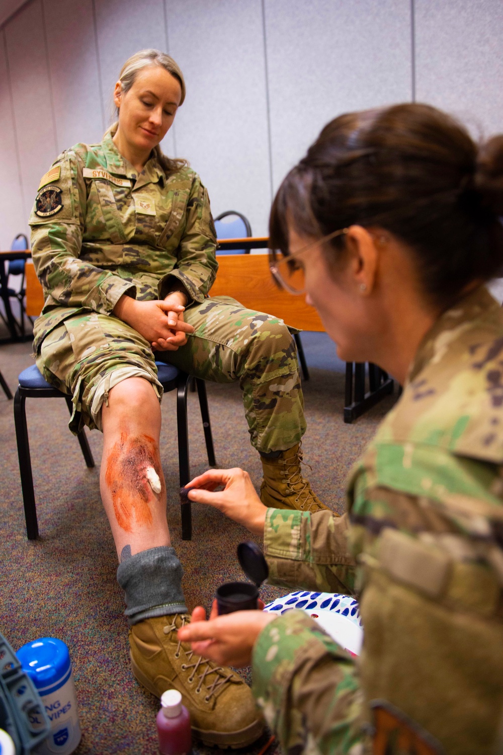 First Blood: moulage brings life to training
