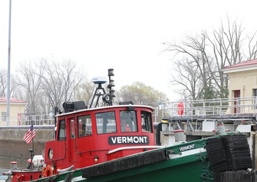 First Commercial Vessel Transits the Black Rock Lock in 2022 Shipping Season