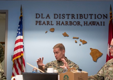 Commander, DLA Distribution, visits Joint Base Pearl Harbor-Hickam