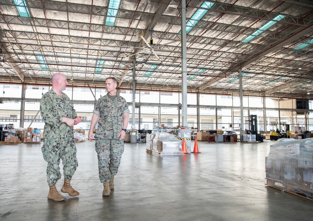 Commander, DLA Distribution, Visits Joint Base Pearl Harbor-Hickav