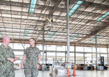 Commander, DLA Distribution, Visits Joint Base Pearl Harbor-Hickav