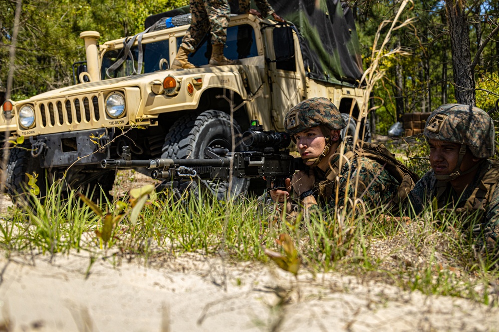 Engineer Support Company conducts field exercise (Day 1)