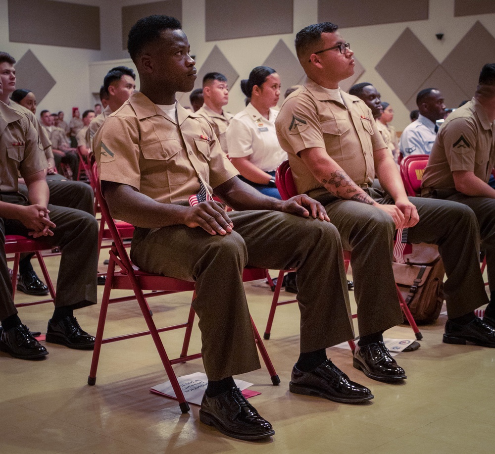 U.S. Service Members Become American Citizens
