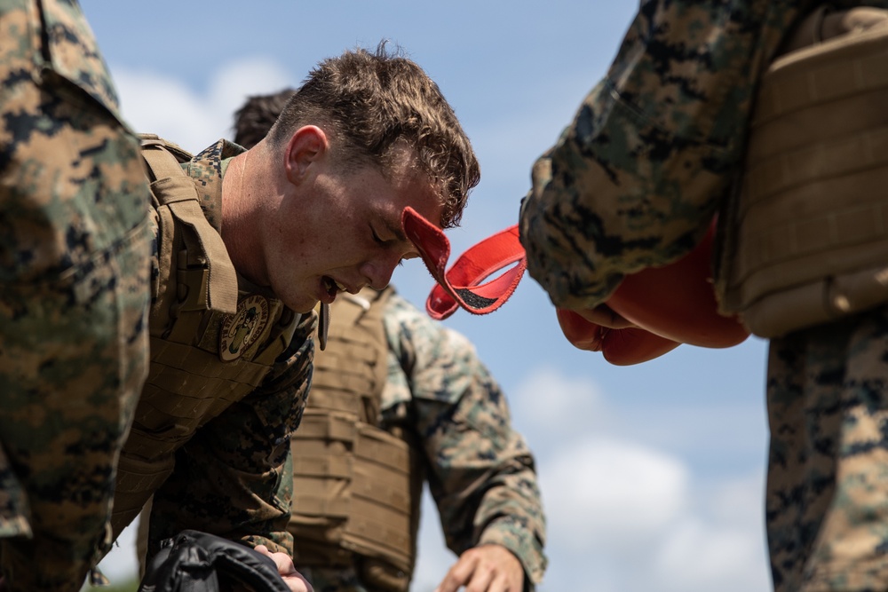 U.S. Marines Participate in Martial Arts Instructor course