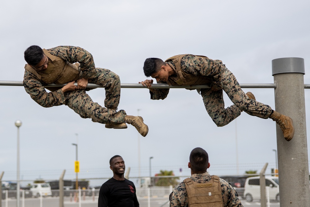 U.S. Marines Participate in Martial Arts Instructor course.