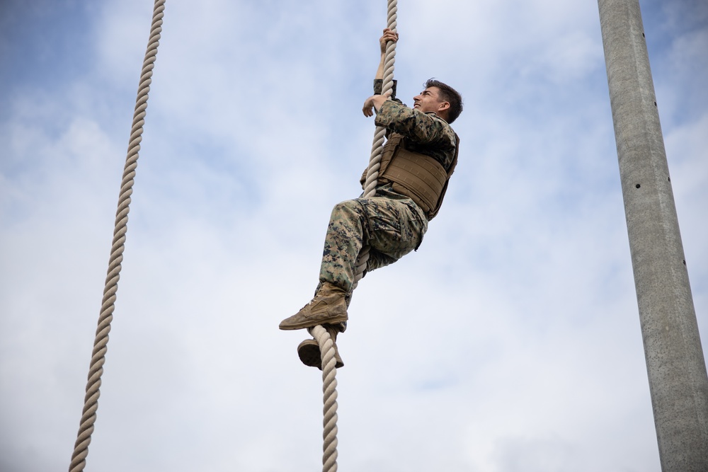 U.S. Marines Participate in Martial Arts Instructor course.