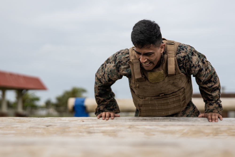 U.S. Marines Participate in Martial Arts Instructor course.