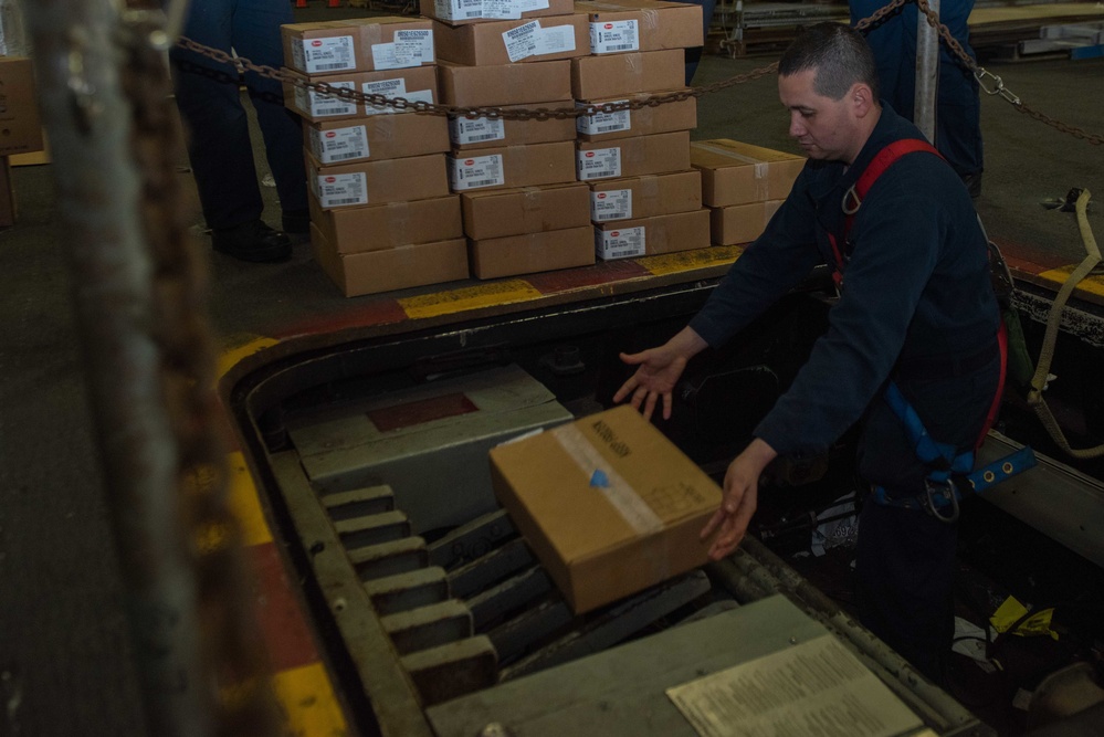 USS Ronald Reagan (CVN 76) Food Resupply